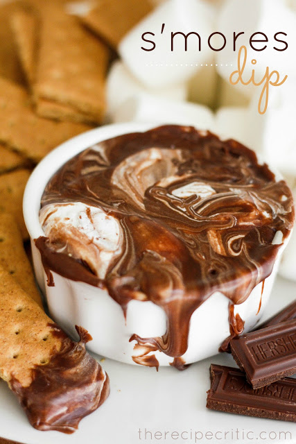 Does a finger (or entire hand) count as something appropriate to dip in this delicious looking S'mores dip? 