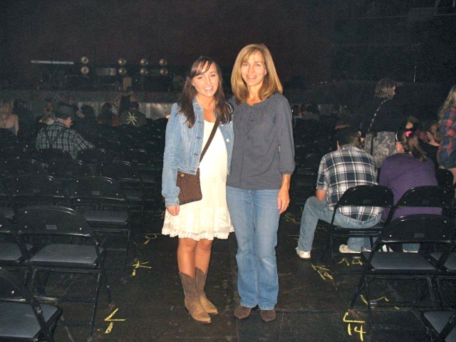 Mom/Kathy and me before one of my favorite nights of my life- the Taylor Swift Speak Now concert.
